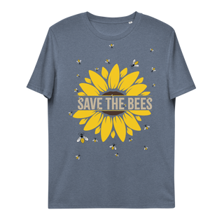 Save The Bees Unisex Organic Cotton T-shirt