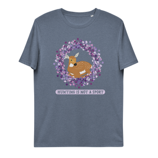 Hunting Is Not A Sport Unisex Organic Cotton T-shirt