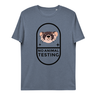 No Animal Testing Unisex Organic Cotton T-shirt