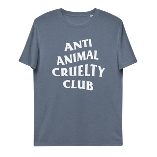 Anti Animal Cruelty Club Unisex Organic Cotton T-shirt