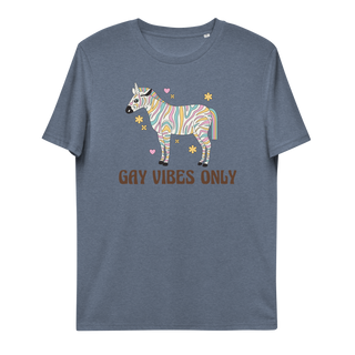 Gay Vibes Only Unisex Organic Cotton T-shirt