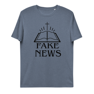 Fake News Unisex Organic Cotton T-shirt