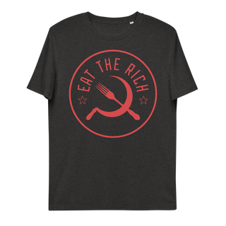 Eat The Rich Unisex Organic Cotton T-shirt