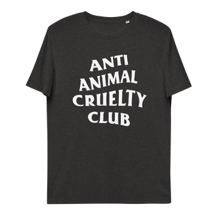 Anti Animal Cruelty Club Unisex Organic Cotton T-shirt