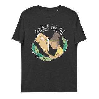 Peace For All Unisex Organic Cotton T-shirt