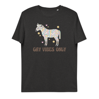 Gay Vibes Only Unisex Organic Cotton T-shirt