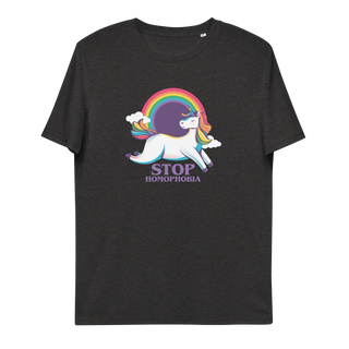 Stop Homophobia Unisex Organic Cotton T-shirt