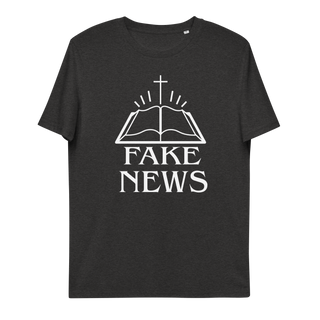 Fake News Unisex Organic Cotton T-shirt