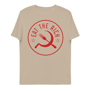 Eat The Rich Unisex Organic Cotton T-shirt