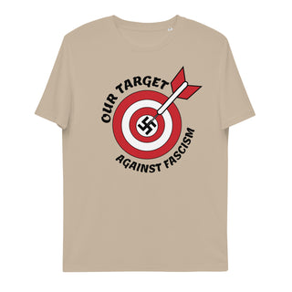 Our Target Against Fascism Unisex Organic Cotton T-shirt