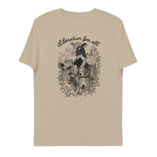 Liberation For All Unisex Organic Cotton T-shirt