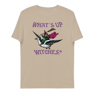 What's Up Witches Unisex Organic Cotton T-shirt