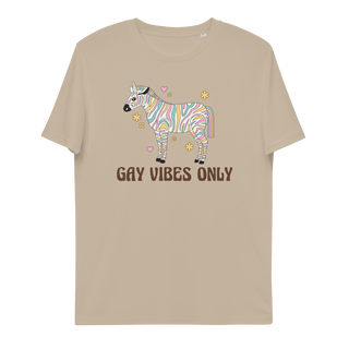 Gay Vibes Only Unisex Organic Cotton T-shirt