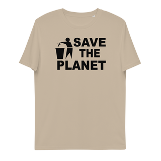 Save the Planet Unisex Organic Cotton T-shirt