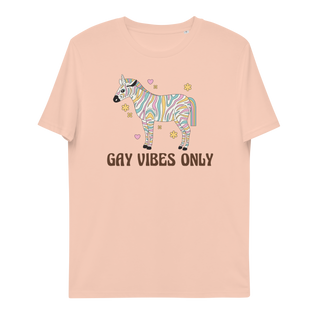 Gay Vibes Only Unisex Organic Cotton T-shirt