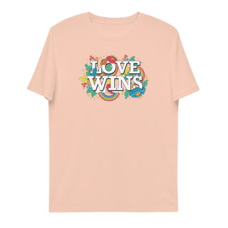 Love Wins Unisex Organic Cotton T-shirt