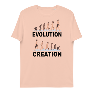 Evolution and Creation Unisex Organic Cotton T-shirt