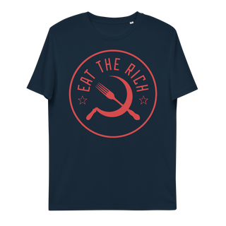 Eat The Rich Unisex Organic Cotton T-shirt