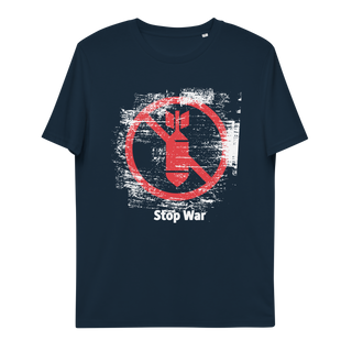 Stop War Unisex Organic Cotton T-shirt