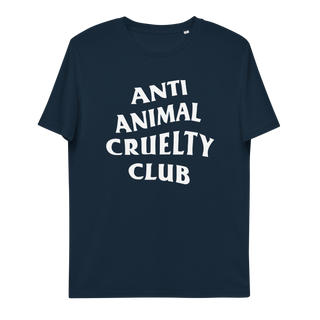 Anti Animal Cruelty Club Unisex Organic Cotton T-shirt