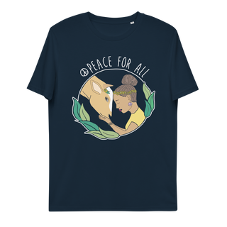 Peace For All Unisex Organic Cotton T-shirt