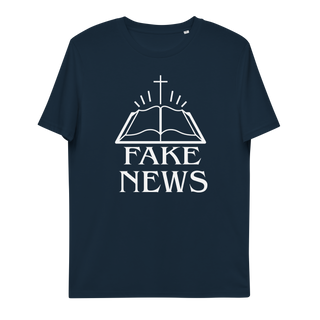 Fake News Unisex Organic Cotton T-shirt