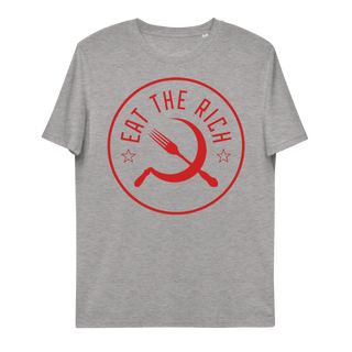 Eat The Rich Unisex Organic Cotton T-shirt