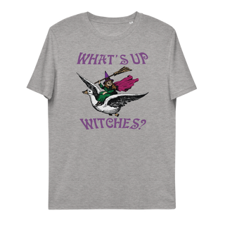 What's Up Witches Unisex Organic Cotton T-shirt