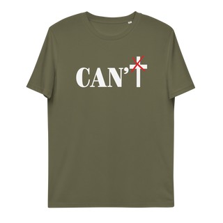 Can't Unisex Organic Cotton T-shirt