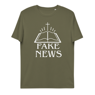 Fake News Unisex Organic Cotton T-shirt