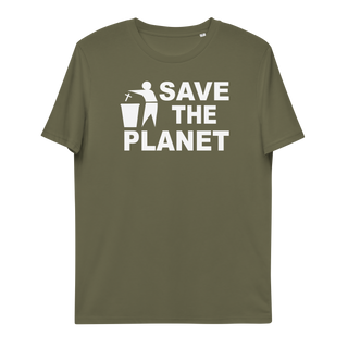 Save the Planet Unisex Organic Cotton T-shirt