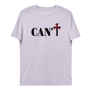 Can't Unisex Organic Cotton T-shirt