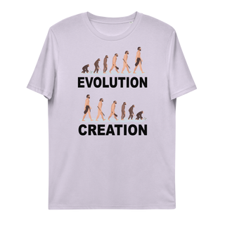 Evolution and Creation Unisex Organic Cotton T-shirt