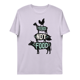 Friends Not Food v2 Unisex Organic Cotton T-shirt