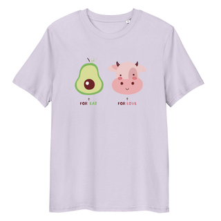 For Eat And For Love Unisex Organic Cotton T-shirt