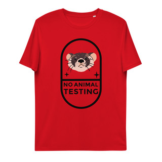 No Animal Testing Unisex Organic Cotton T-shirt