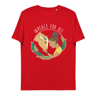 Peace For All Unisex Organic Cotton T-shirt