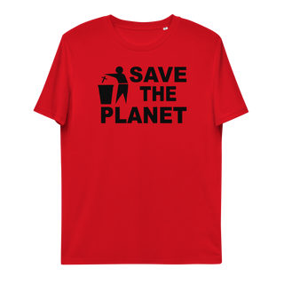 Save the Planet Unisex Organic Cotton T-shirt