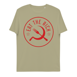 Eat The Rich Unisex Organic Cotton T-shirt