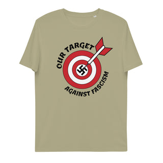 Our Target Against Fascism Unisex Organic Cotton T-shirt