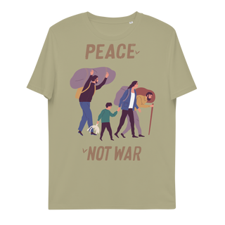 Peace Not War Unisex Organic Cotton T-shirt