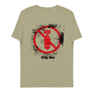 Stop War Unisex Organic Cotton T-shirt