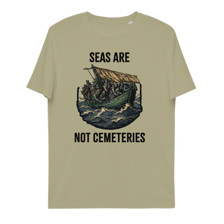 Seas Are Not Cemeteries Unisex Organic Cotton T-shirt