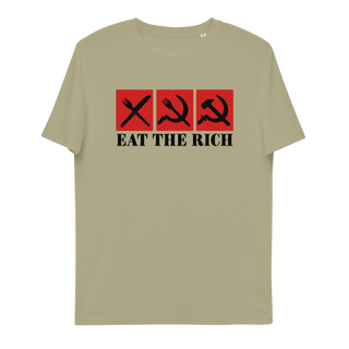 Eat The Rich Unisex Organic Cotton T-shirt