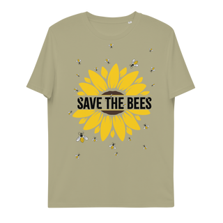 Save The Bees Unisex Organic Cotton T-shirt