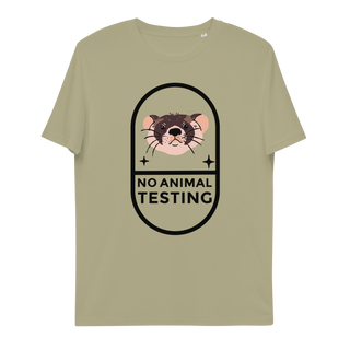 No Animal Testing Unisex Organic Cotton T-shirt