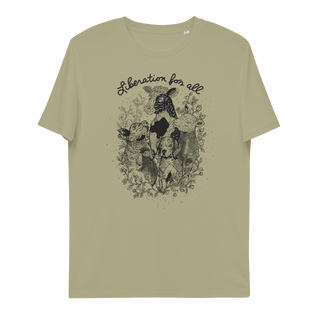 Liberation For All Unisex Organic Cotton T-shirt