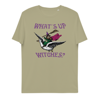 What's Up Witches Unisex Organic Cotton T-shirt