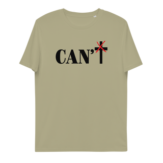 Can't Unisex Organic Cotton T-shirt