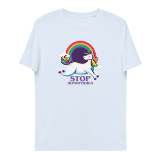 Stop Homophobia Unisex Organic Cotton T-shirt